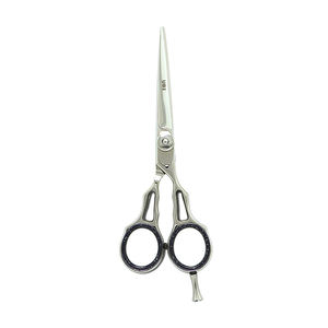 Tijeras de Barbero Profesionales de 5.5' de Acero Inoxidable 4Cr13, Rectas, con Filo Afilado, Mango Mediano Desmontable, para Peluquería - Product Image 2