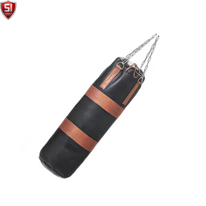 Sacs de frappe en cuir pour entraînement de kick-boxing et MMA, lourds 25 kg, légers, couleurs personnalisables, logo, garantie 1 an - Product Image 3