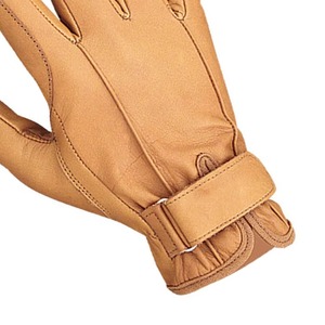 Custom Logo Goatskin Leather Horse Riding Gloves Anti-Slip Performance Sports Gloves for Outdoor Activities for Summer Winter - Product Image 5