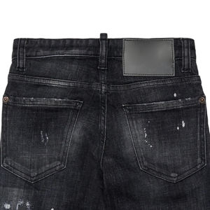 Pantalon en jean tendance pour garçons, coupe slim, délavage vintage, tissu doux au toucher, taille ajustable, durable, pour usage quotidien décontracté 2026 - Product Image 5