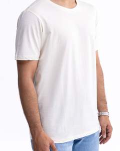 เสื้อยืดผู้ชายแขนสั้นทรงปกติผ้าฝ้ายแท้ 100% สไตล์ลำลอง ขายดี - Product Image 1