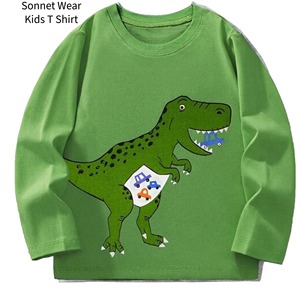 T-shirt imprimé à manches longues pour enfants - Product Image 1