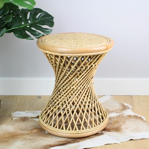 <b>Stools</b> for kitchen bar living room best quality handmade natural rattan <b>ottoman</b> <b>stool</b> pouf - Product Image 4
