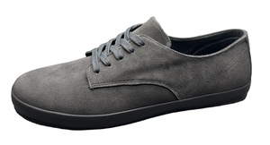 Chaussures vulcanisées pour hommes de haute qualité fabriquées au Vietnam, dessus en cuir fendu, semelle intermédiaire en PU, semelle extérieure en caoutchouc, légères et tendance - Product Image 6