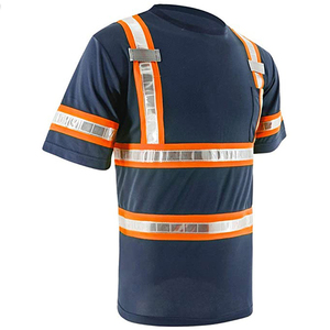 เสื้อยืดนิรภัยผู้ชายแบบใหม่ปี 2026 ระบายอากาศได้ดี ไซส์ใหญ่ เสื้อผ้าผู้ชาย เสื้อยืดนิรภัยแบบเรียบ - Product Image 6