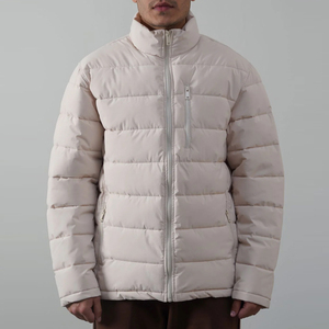 Chaqueta de Plumón para Hombre de Alta Calidad, Nueva, Moderna, para Invierno, Elegante, Resistente al Viento, con Cierre Frontal de Cremallera - Product Image 1