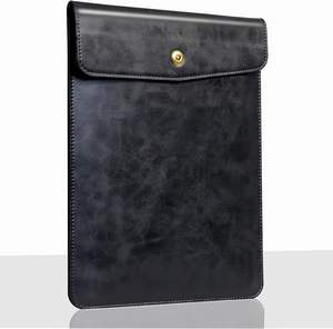 Funda de Piel Genuina de Alta Calidad para Laptop, Funda Protectora Vertical Personalizada para Hombres y Mujeres, Bolsa para Computadora al por Mayor - Product Image 5