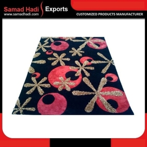 Nouveauté Tapis indien de luxe en laine tapis de cuisine fournisseur direct d'usine tapis haut brodé et tufté à la main - Product Image 4