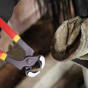 ชุดเครื่องมือช่างเกือกม้ามืออาชีพสำหรับดูแลกีบม้า อุปกรณ์สัตวแพทย์สำหรับตัดแต่งกีบม้า ชุด 9 ชิ้น - Product Image 2