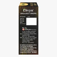 Gouttes de Shilajeet Divya – Complément alimentaire pour l'énergie quotidienne, la résistance, la force, la vitalité et le bien-être général