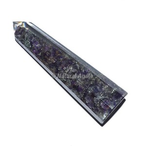 Grossiste de Agate Noire Obélisque Point | Agate Noire Obélisque Point de Bonne Qualité | Agate Noire Obélisque Point À Bas Prix - Product Image 6