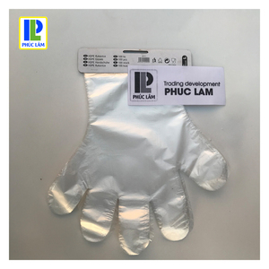 High Quality Disposable HDPE Household <b>Gloves</b> Medium Thickness Customized Color Waterproof Polyester Outer Eco-Friendly - Product Image 3