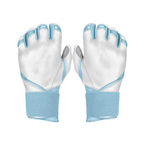 Baseball Batting Gloves Elite Grip Performance Soft Leather Palm Breathable Fit for Training and <b>Game</b> Use OEM Bulk - Product Image 4