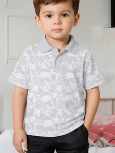 Custom Polo Shirt Personalized Double-<b>Sided</b> Photo Customization Can Print Your Favorite Photos Logos Memorial Polyester/Cotton - Product Image 2