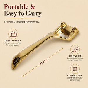 Portable Leather Skiving <b>Tool</b> Heavy Duty Steel | Edge Skiver Leather <b>Craft</b> Hand <b>Tool</b> | Precision Cutting <b>Tool</b> India 2026 Export - Product Image 4