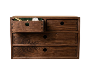 Bandeja de Escritorio de Madera Maciza de 3 Niveles para Documentos, Organizador de Oficina, Proveedor al por Mayor para EE. UU. y Europa - Product Image 5