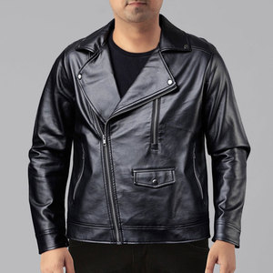 Discounted Price Side Multi Pockets <b>Men's</b> Biker Leather <b>Jacket</b> Fresh Arrival Durable Material Outdoor Wear <b>Men's</b> Leather <b>Jacket</b> - Product Image 5