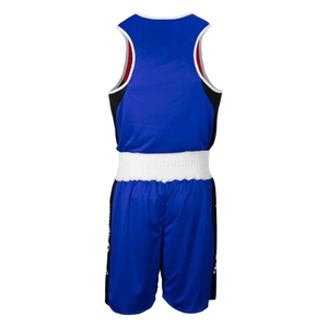 Conjunto de Jersey y Pantalones Cortos de Boxeo Personalizados OEM para Hombre con Costuras Resistentes y Ajuste Atlético - Product Image 2