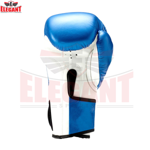 Gants de boxe robustes en cuir PU noir et rouge, équipement d'entraînement et de sparring, bandages de poignet, fournisseur en gros, marque privée - Product Image 4