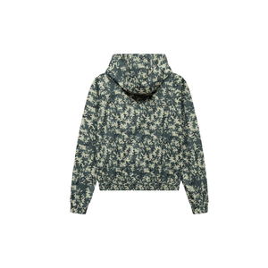 Veste coupe-vent à capuche camouflage pour homme, respirante, zippée, imprimé numérique, pour l'automne et les activités de plein air - Product Image 2