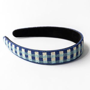 Designer Seed Beads <b>Beaded</b> Embroidery <b>Headband</b> Fashion Women Hairband Fashion Seed Beads <b>Headband</b> Handmade Boho Hairband - Product Image 3