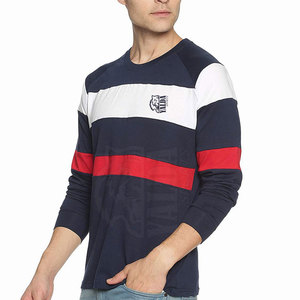 Camisetas ligeras de secado rápido 100% algodón para hombre, estampadas, a la moda, de bajo precio, de manga larga. - Product Image 2