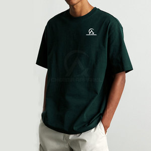 T-shirt homme en coton mélangé, manches courtes, coupe confortable, couleur unie, idéal pour les tenues d'été, meilleur prix. - Product Image 2