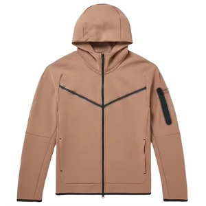 Men's Hooded Tracksuit Set <b>Full</b> <b>Zip</b> <b>Sweatshirt</b> With Side Pockets Drawstring Pants Casual Wear Autumn Style Solid Color - Product Image 3