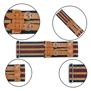 Cinturón de Cuero Ajustable de Alta Calidad con Hebilla, Colores Personalizados, Cinturón Ceremonial de Tela - Product Image 3
