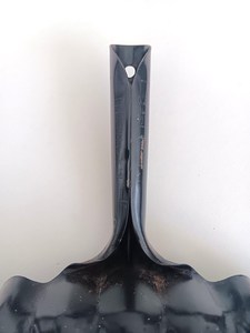 Recogedor de Polvo de Metal Negro Vintage: Estilo Rústico, para Granja, Garaje, Taller, Recogedor de Polvo Industrial de Acero - Product Image 5