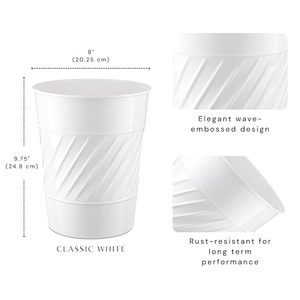 Contenedor de Basura Metálico de Alta Resistencia, el Más Vendido, para Oficina, Hotel, Restaurante, Fábrica y Residuos Comerciales - Product Image 2