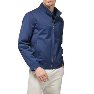 เสื้อแจ็คเก็ตบอมเบอร์ผู้ชาย High Street ผ้าโพลีเอสเตอร์ วัสดุสั่งทำพิเศษ ออกแบบโลโก้เคลือบตัวอักษร ซิป บริการ OEM เสื้อแจ็คเก็ตบอมเบอร์ - Product Image 3