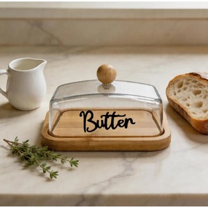 Beurrier de style moderne, élégant récipient de rangement pour le beurre, pour sublimer la présentation de la table et une utilisation polyvalente - Product Image 4