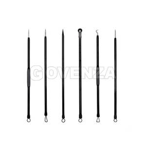 Kit Profesional de Alta Calidad para Extraer Puntos Negros y Espinillas, de Acero Inoxidable, con Opciones Personalizables para un Tratamiento Seguro del Acné - Product Image 3