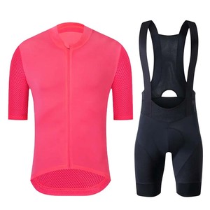 Vente flash - Tenue de cyclisme sur mesure, écologique, antibactérienne, respirante, coupe-vent, 100% polyester, ensemble de maillots et de shorts de vélo pour hommes - Product Image 3