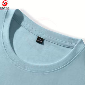 Camiseta OEM personalizada de algodón 100% de alta calidad con bordado, estilo urbano, oversize, con estampado para mujer, camiseta personalizada. - Product Image 3