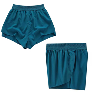 Men's Solid Color Mid Waist Spandex <b>Nylon</b> <b>Shorts</b> Quick Dry Casual Style <b>Short</b> Length Elastic Waist Mid length casual <b>shorts</b> - Product Image 1