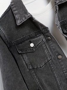 Men's Denim Jean <b>Jacket</b> Casual Outwear Fall <b>Jacket</b> Denim Button up Coat <b>Slim</b> <b>Fit</b> <b>Jacket</b> for Male Regular <b>Fit</b> Autumn Outwear - Product Image 6