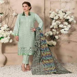 Venta caliente de la marca Tawakkal de 3 piezas de viscosa Salwar Kameez Trajes Noor E Saba Volumen para Pakistán y Damas Indias al por mayor - Product Image 3