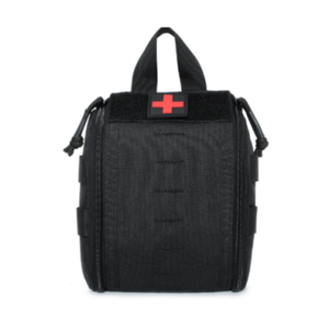 Bolsa Médica Táctica EMT, Bolsa de Trauma MOLLE, Botiquín de Primeros Auxilios, Bolsa de Oxford 600D Resistente al Agua, 16x16x8cm, Parche Médico Cruzado - Product Image 1