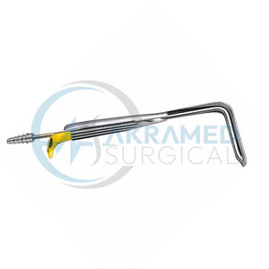 Gerbault Fiber <b>Optic</b> Suction Retractor Stainless Steel Rhinoplasty <b>Instrument</b> CE Certified Reusable Surgical Tool AS-CC-54511 - Product Image 3