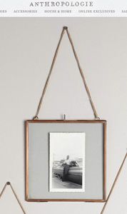 Marco de Fotos de Metal Dorado y Vidrio con Decoración de Pared Colgante de Vidrio para Decoración del Hogar, Marco de Fotos de Vidrio Personalizado - Product Image 1