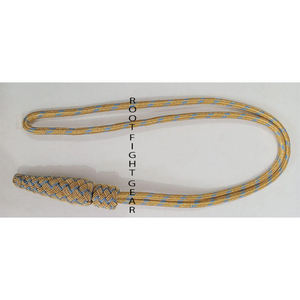 Fabricants de noeud d'épée bleu doré à usage cérémoniel fabriqué en fil métallique de lingot noeud d'épée - Product Image 1