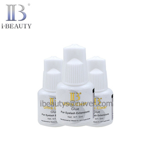 Pegamento para Extensiones de Pestañas I-Beauty - Pegamento Ultra Transparente Ib de 5 ml, Adhesivo para Pestañas, Pegamento de Alta Calidad de Corea del Sur - Product Image 1