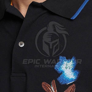 Camisetas Polo Bordadas para Hombre, Ajustadas, Cómodas, Transpirables, Estilo Casual, en Oferta - Product Image 5