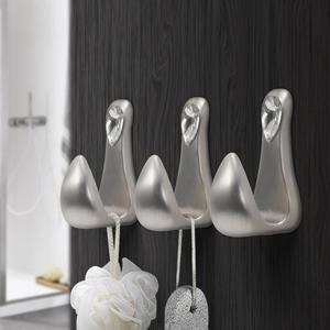 Perchero de Metal con Acabado Antiguo Decorativo, Ganchos Dobles Resistentes para Abrigos, Sombreros y Llaves - Product Image 3