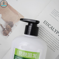 Flacon en plastique PET cosmétique Pompe à lotion Pulvérisateur 300ml Couleur personnalisée Soins de la peau Shampooing Savon Huile essentielle Sérigraphie