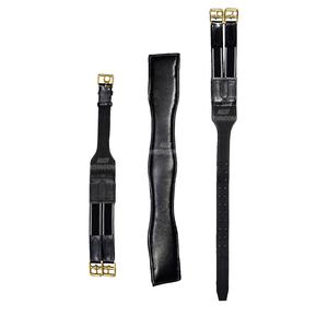 Gran oferta de cuero genuino acolchado con circunferencia de caballo australiano con accesorios de latón en Color negro marrón al por mayor - Product Image 5