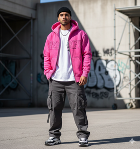 Streetwear <b>Top</b> Manufacturer Hoodies New Arrival Custom <b>Distressed</b> Embroidery Best Material <b>Distressed</b> Boxy Fit Zipper Hoodies - Product Image 3