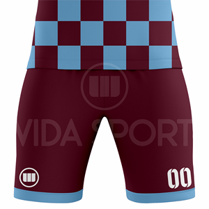 ชุดยูนิฟอร์มฟุตบอลพิมพ์โลโก้ตามสั่ง ไซส์ใหญ่ กางเกงขาสั้น ระบายอากาศ แห้งเร็ว ชุดทีมฤดูร้อน ผู้ผลิตขายส่ง - Product Image 6